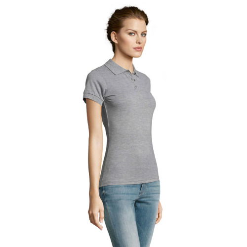 PRIME Damskie POLO 200g Grey melange S00573-GY-3XL (2)