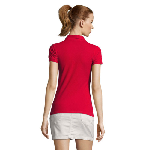 PASSION Damskie POLO 170g Czerwony S11338-RD-XL (1)