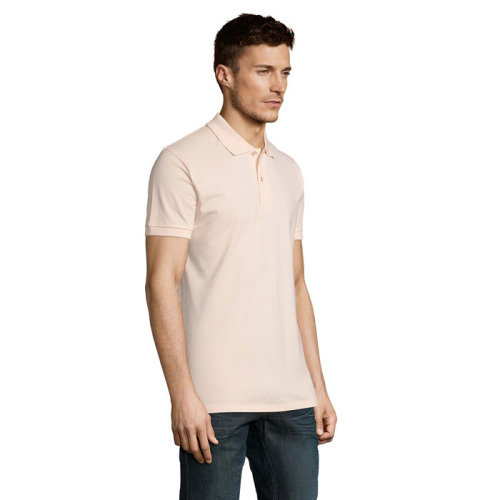 PERFECT Męskie POLO 180g Kremowy Róż S11346-CP-3XL (2)