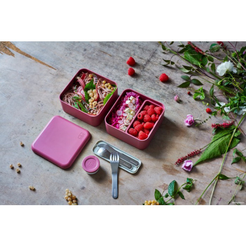 Lunchbox Bento Square MONBENTO, Pink Blush Pink Blush B313120026 (3)