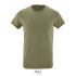 REGENT F Męski T-Shirt 150g Melanż khaki S00553-HK-L  thumbnail