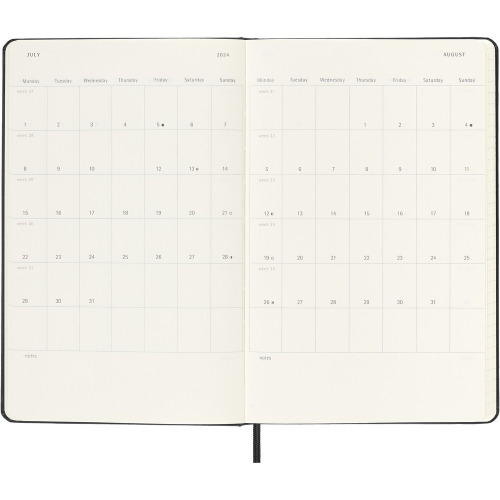 Kalendarz MOLESKINE Czarny VM394-03/2025 (5)