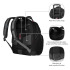 SYNERGY 16` computer backpack szary W600635 (8) thumbnail