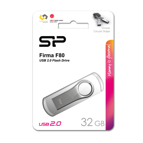 Pendrive F80 2,0 Silicon Power Szary EG813007 32GB (5)