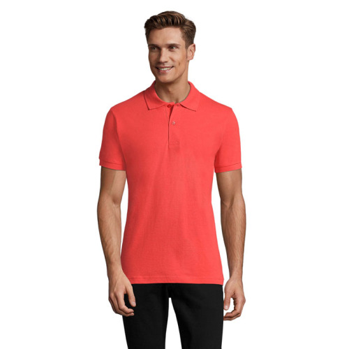 PERFECT Męskie POLO 180g Hibiscus S11346-HI-XXL 