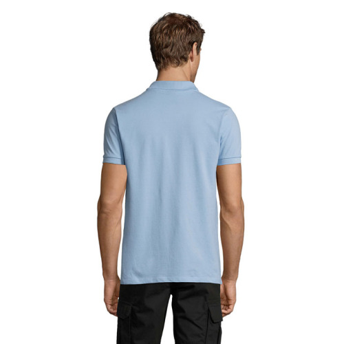 PERFECT Męskie POLO 180g Sky blue S11346-SP-XXL (1)