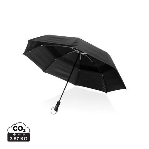 Parasol sztormowy 27" Swiss Peak AWARE™ RPET Black P850.331 (8)