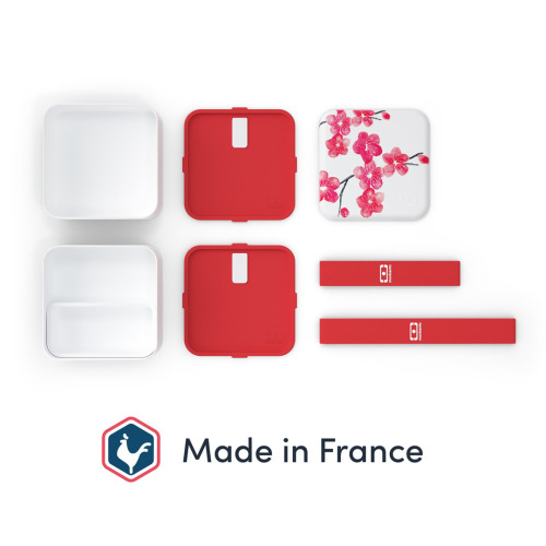 Lunchbox Bento Square MONBENTO, Graphic Blossom Graphic Blossom B313124002 (2)