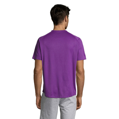 SPORTY Męski T-SHIRT 140g Dark purple S11939-DA-XS (1)