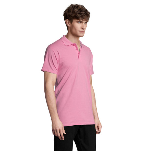 SPRINgII Męskie POLO 210g Orchid Pink S11362-OP-XL (2)