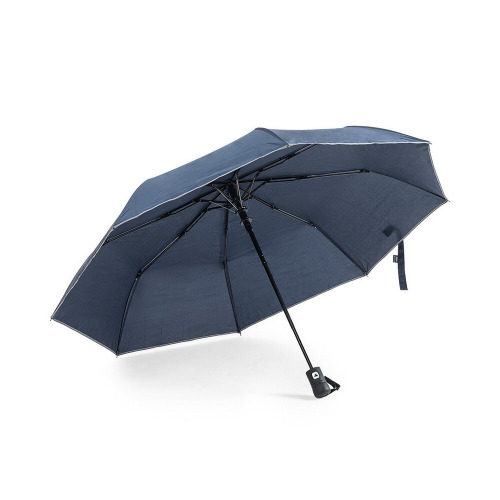 Wiatroodporny parasol automatyczny RPET, składany Czarny V8295-03 (4)