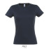 MISS Damski T-SHIRT 150g Granatowy S11386-NY-M  thumbnail