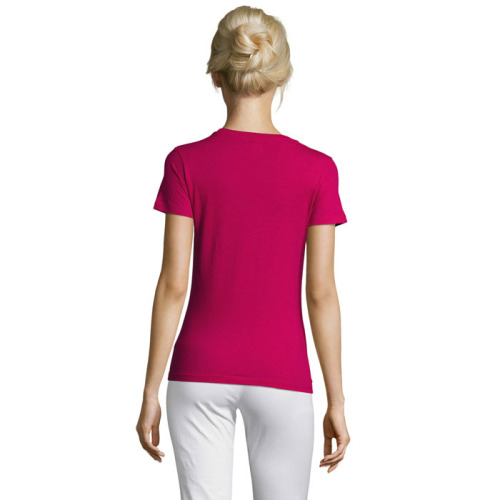 REGENT Damski T-Shirt 150g Fuchsia S01825-FU-L (1)