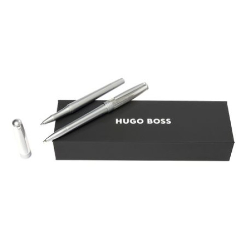 Zestaw upominkowy Hugo Boss pióro kulkowe i długopis - HSY4874C + HSY4875C Uniwersalny HPBR487C 