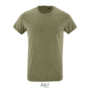 REGENT F Męski T-Shirt 150g Melanż khaki