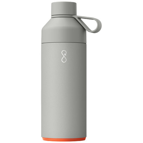 Big Ocean Bottle izolowany próżniowo bidon na wodę o pojemności 1000 ml Rock Grey 10075391 (4)