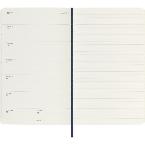 Kalendarz MOLESKINE Ciemnoniebieski VM398-27/2024 (12)