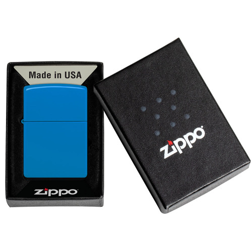 Zapalniczka Zippo Classic Błękitny mat ZIP60006606 (4)