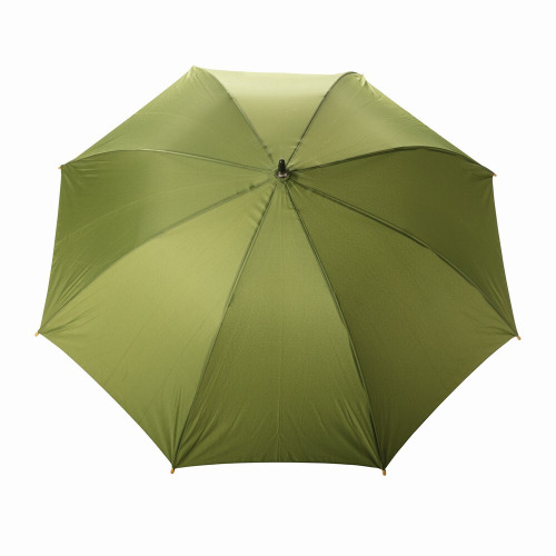 Bambusowy parasol automatyczny 23" Impact AWARE™ rPET Zielony P850.657 (1)