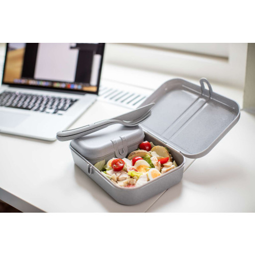 Lunchbox Pascal S organic grey 3158670 Szary KZL3158670 (3)