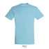 REGENT UNISEX T-SHIRT 150g Atoll blue S11380-AL-M  thumbnail