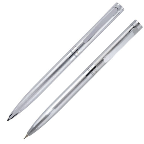 Zestaw piśmienny długopis i ołówek RENEE Pierre Cardin szary B0400900IP307 