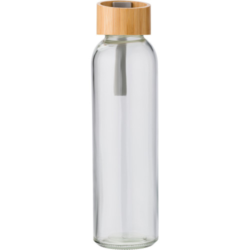 Szklana butelka 600 ml brązowy V4867-16 (9)