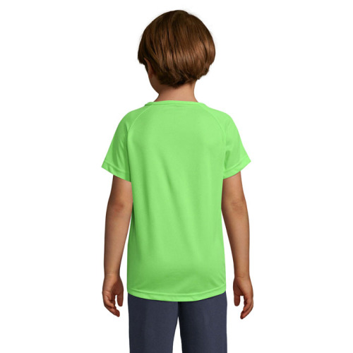 SPORTY Dziecięcy T-Shirt Neon Green S01166-NG-3XL (1)