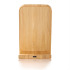Bambusowa ładowarka bezprzewodowa 10W B'RIGHT, stojak na telefon | Wilder drewno V0349-17 (5) thumbnail