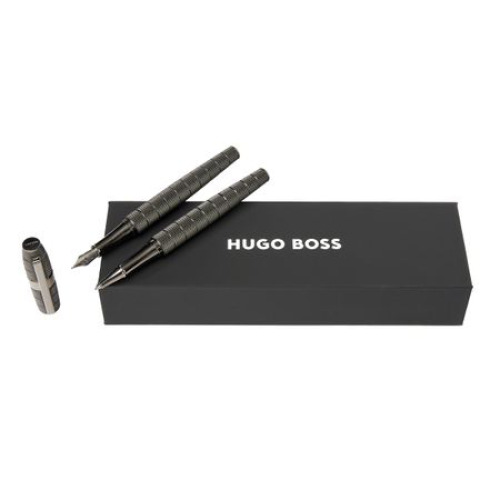 Zestaw upominkowy Hugo Boss pióro wieczne i pióro kulkowe - HSH4982D + HSH4985D Uniwersalny HPPR498D 