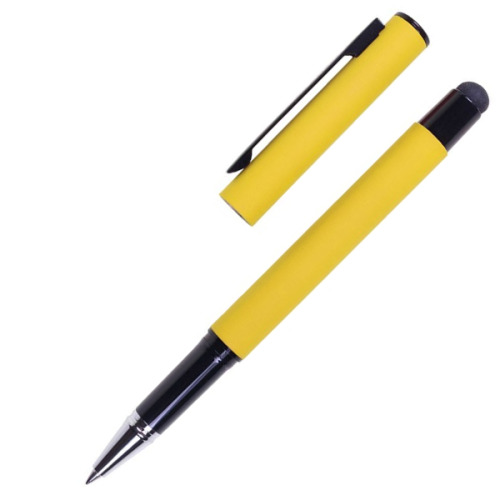 Pióro kulkowe touch pen, soft touch CELEBRATION Pierre Cardin żółty B0300600IP308 