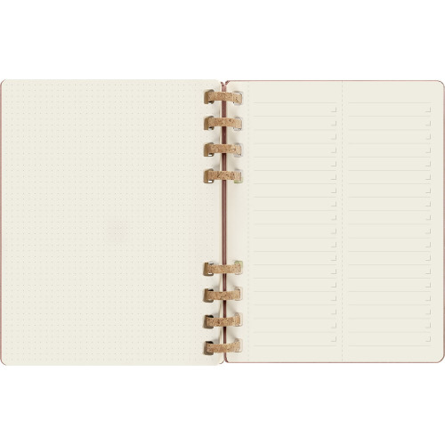 Spiralny kalendarz MOLESKINE Life Beżowy VM490-20/2024 (8)