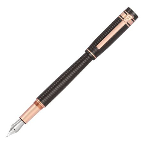 Wieczne pióro Bold Stripe Gun &amp; Rosegold Szary FSH4702D (2)