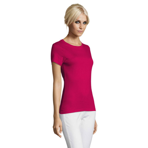 REGENT Damski T-Shirt 150g Fuchsia S01825-FU-XL (2)