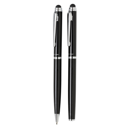 Zestaw piśmienniczy Swiss Peak, długopis i pióro kulkowe czarny P610.450 
