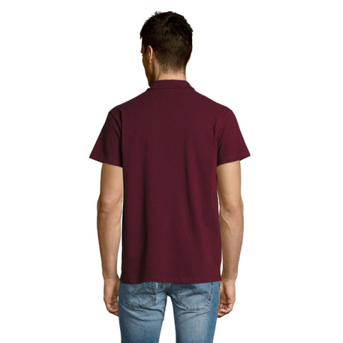 SUMMER II Męskie POLO 170g Burgundy S11342-BG-L (1)