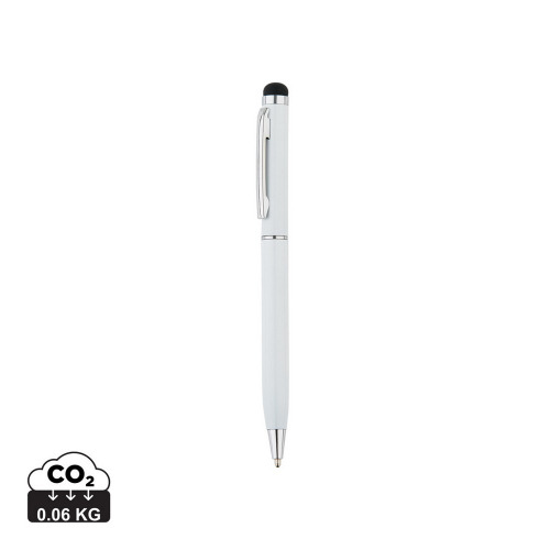 Cienki długopis, touch pen Biały P610.623 (5)