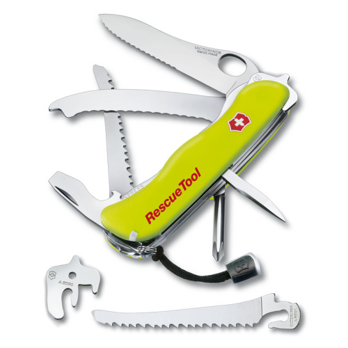 Scyzoryk Victorinox RescueTool One Hand żółty 08623MWN08 (2)