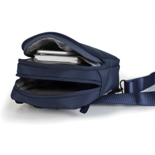 Torba na ramię, saszetka Boxy Sling Granatowy, granatowy P705.955 (1)