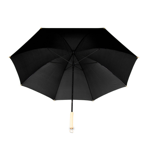 Parasol manualny RPET | Keelan czarny V1850-03 (2)