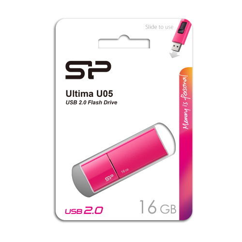 Pendrive Silicon Power Ultima U05 2,0 Różowy EG814411 16GB (3)