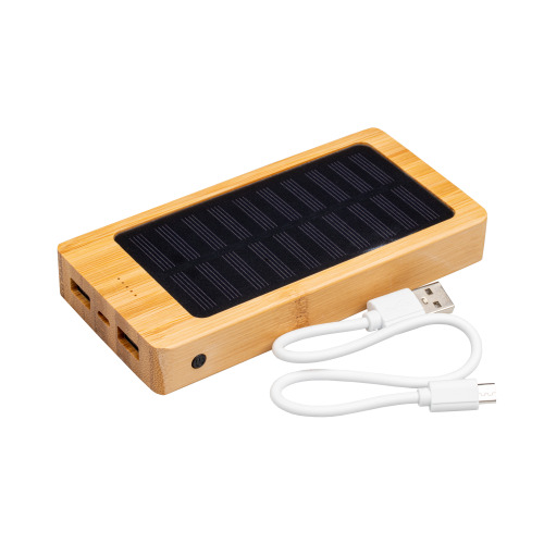 Powerbank Bamboo Bakersfield Beżowy 256313 