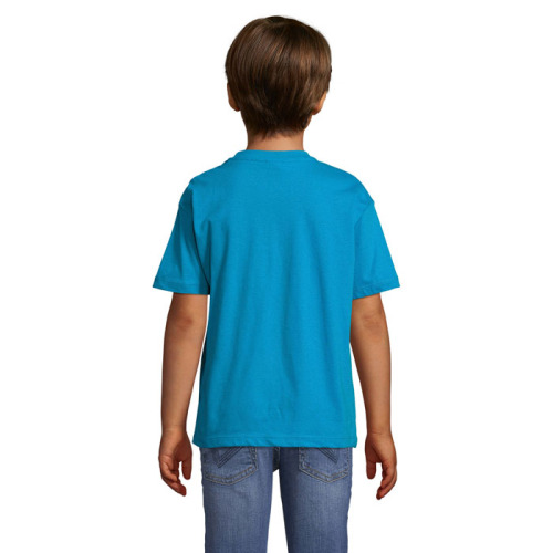 REGENT Dziecięcy T-SHIRT Aqua S11970-AQ-L (1)