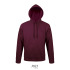 SNAKE sweter z kapturem Burgundy S47101-BG-L  thumbnail