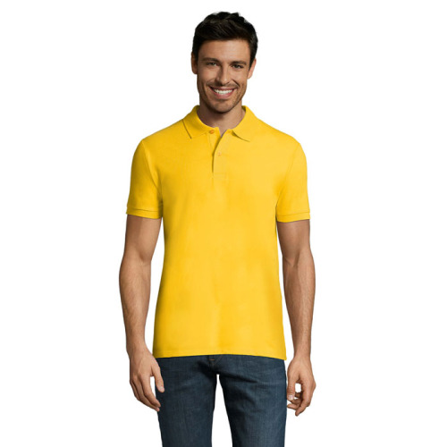 PERFECT Męskie POLO 180g Dorado S11346-GO-XL 