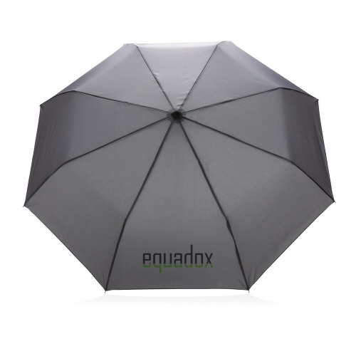 Mały bambusowy parasol 20.5" Impact AWARE™ rPET Szary P850.572 (4)