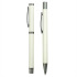 Zestaw piśmienniczy, długopis i pióro kulkowe | Elliot biały V1957-02 (2) thumbnail