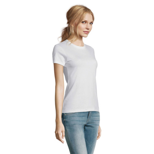 IMPERIAL WOMEN T-SHIRT 190g Biały S11502-WH-M (2)