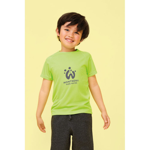 SPORTY Dziecięcy T-Shirt Neon Yellow S01166-NE-4XL (3)