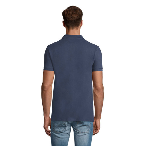 PERFECT Męskie POLO 180g Denim S11346-DM-M (1)